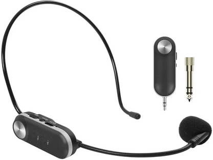 KH Professional UHF Wireless Headset Microphone for Voice Amplifiers (66 Head) Microphone