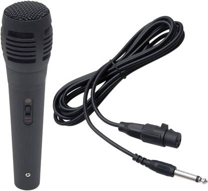 Qaz Wired Uni-directional Handheld Dynamic Microphone Voice Recording Microphone
