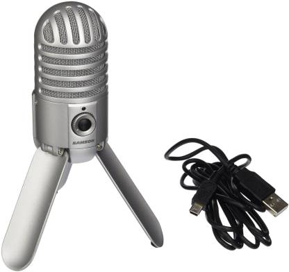Samson Meteor usb Condenser Mic integrated mount Multipurpose Microphone With USB Cable