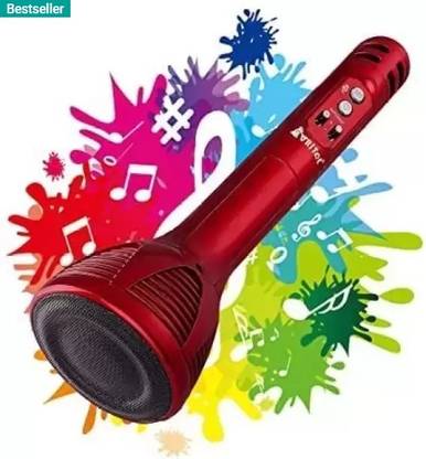 Khatusha O288 WS 1698 Latest Handheld Karaoke Microphone With Speaker (Pack of 1) Microphone