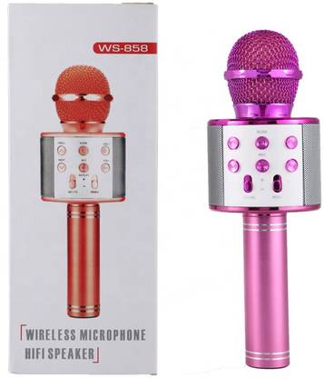 Point Zero Wireless Singing Mike Multi-function Bluetooth Karaoke Mic Microphone
