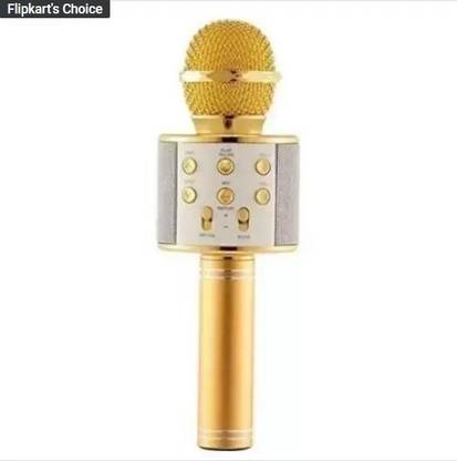 Nilesawar Z721 WS 858 High Resolution Audio Quality Karaoke Microphone With Heavy Bass Microphone