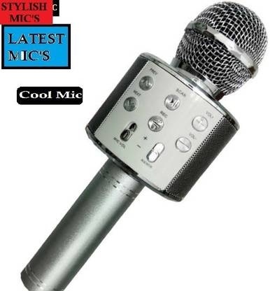 jorugo S1381 LATEST WS858WIRLESS Handheld MIC& SPEAKER COLOR MAY VARY (PACK OF 1) Microphone