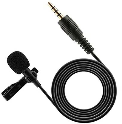 RHONNIUM Lavalier Microphone for PC Bloggers and Vloggers Mic Clip Microphone