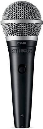 Shure Pga48-Lc Cardioid Dynamic Vocal Without Cable Microphone