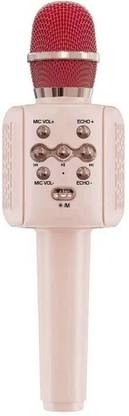 Acesquare Wireless Karaoke Mic With Recording/USB/FM Bluetooth Speaker For Parties Microphone