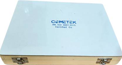 Comet Slide Box - 100 Slides - Wooden - 75mm × 25mm Slides Microscope Slide Box