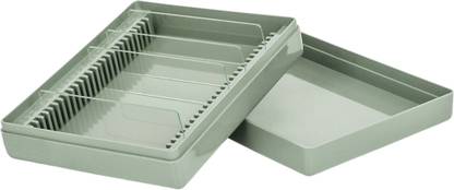 Bos Medicare Surgical Slide Box Plastic 25 Microscope Slide Box