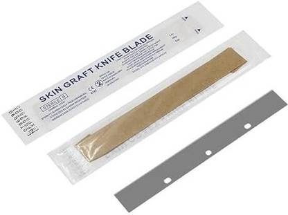 Medical Skin Graft Knife Blade | Made Out of Carbon Steel Microtome Blade