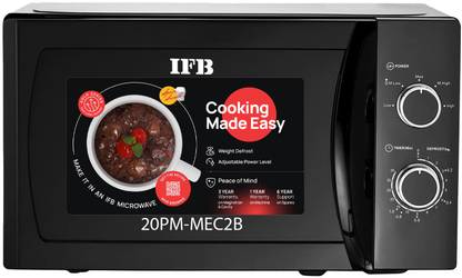 IFB 20 L Multi Stage Cooking, Quick Start, Auto Defrost, Delay Start, Overheating Protection Solo Microwave Oven