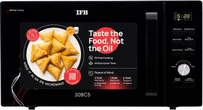 ifb 30 l oil free cooking microwave with steam cle