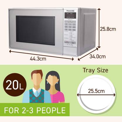 Panasonic 20 L Solo Microwave Oven