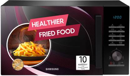 SAMSUNG 28 L Sensor Cook, Multi Spit, Slim Fry, A Perfect Gift With 10 Yr Warranty Convection Microwave Oven