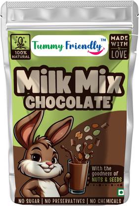 TummyFriendly Foods Tummy Friendly Chocolate Milk Mix for kids & 1 ,2 year Baby - 100g Trial Pack