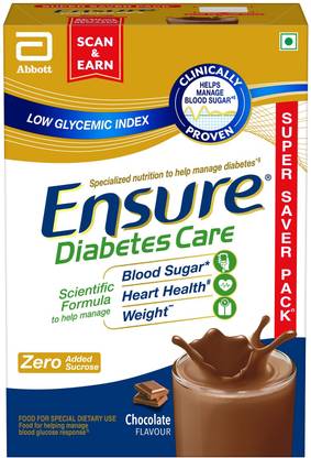 ENSURE Diabetes Care Specialized Nutritional Drink Chocolate