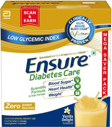 ENSURE Diabetes Care Specialized Nutritional Drink Vanilla Delight