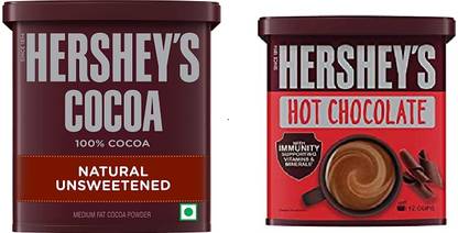 HERSHEY'S HOT CHOCOLATE nd cocoa powder