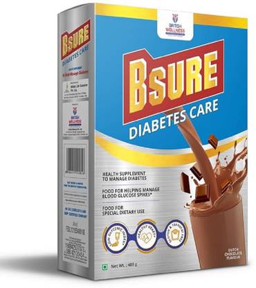 BRITISH LIFE SCIENCES PVT LTD Bsure Diabetes Care Balanced Vital Nutrients Manage Blood Sugar,Weight&Strength