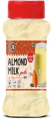 Brew Lab Almond Milk Powder Mix Sugar Free Rich In Nutrients Real Bits Of Badam & Elaichi