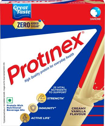 Protinex Creamy Vanilla - Nutrition Drink Powder with Protein for Strength & Energy