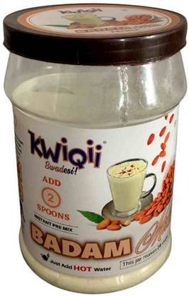 kwiqii badam milk 500g pack of 1