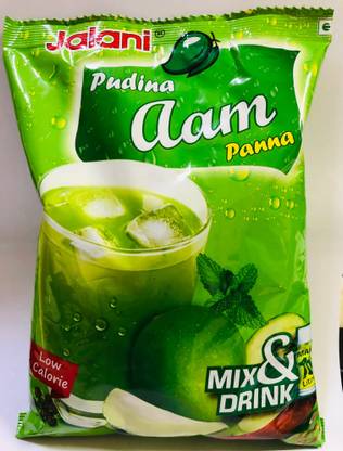 Jalani Pudina Aam Panna Powder | 500g Pouch makes 16 Litres | No Artificial Color