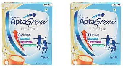 AptaGrow Nutritious & Tasty Milk Drink Powder for Kids- Vanilla
