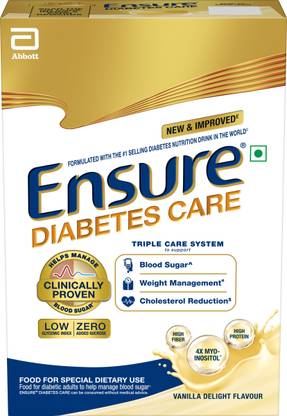 ENSURE Diabetes Care Specialized Nutritional Drink Vanilla