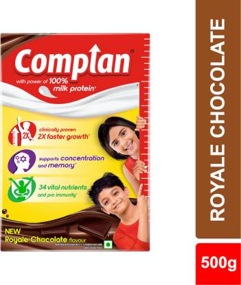 COMPLAN Nutrition Drink Powder for Children, Royale Chocolate Flavour, Carton