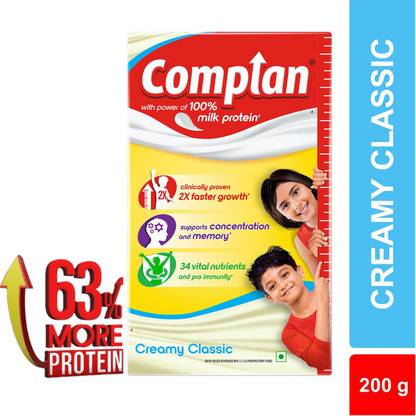 COMPLAN Nutrition Powder Drink for the Children, Creamy Classic Flavour, Carton