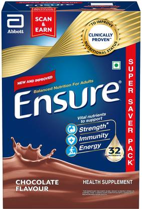 ENSURE Clinically Proven Nutritional Drink For Adults, Chocolate