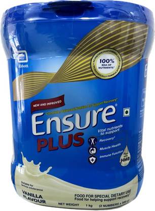 ENSURE EnsurePlus WITH HMB - COMPLETE AND BALANCED NUTRITION