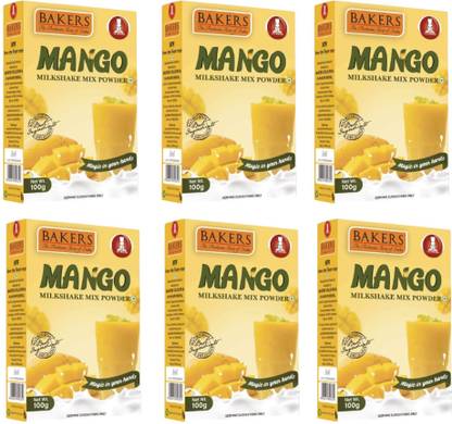 Bakers Milk Shake Mix |Mango Flavour | East to Prepare | Silky Smoothy | Instant Premix