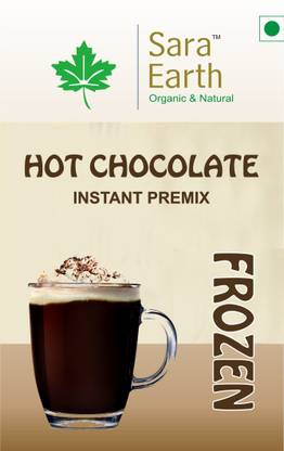 sara earth Hot Chocolate Premix Powder |Just Add Hot Water |Ready to serve For 6 Cup|