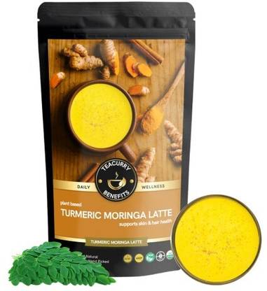 TEACURRY by Teacurry Turmeric Moringa Latte - 100 Gms Loose Tea | Helps in Reduce Inflammation