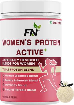 Floral Nutrition Womens Active Protein Powder with Four Blend-Beauty, Wellness, Immunity, Herbal