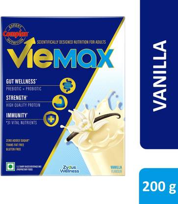 COMPLAN Viemax Adult Nutrition Drink with no added sugar & high quality protein Vanilla