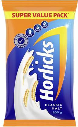 HORLICKS classic malt 500 gm pouch