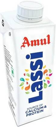 Amul Lassi 250 Ml. (Pack of 32) Flavored Milk Powder