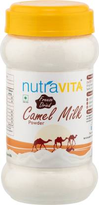 Nutra Vita Freeze Dried Camel  500 g (Natural, Gluten Free, No Added Color,Flavours or Preservatives) Milk Powder