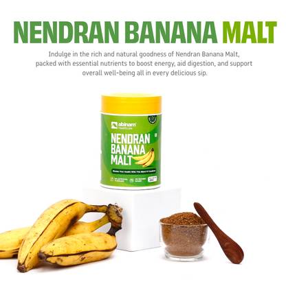 ABINAM HEALTHCARE Nendran Banana Malt | Natural Energy & Immunity Drink | Flavored Milk Powder