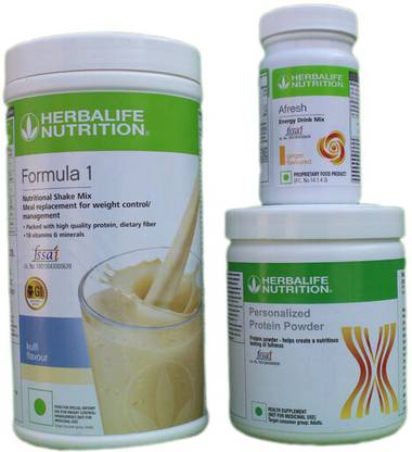 HERBALIFE KULFI SHAKE, PROTEIN 200 AFRESH GINGER