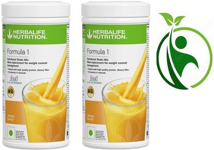 HERBALIFE Formula 1-Mix Shake Mango 500g Combo (Pack of 2)
