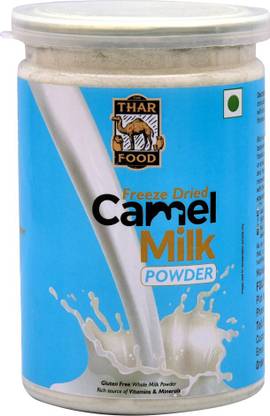 The Thar Food Pure And Freeze Dried Camel Milk-Powder - Low Fat Camel Milk-Powder For Height Growth - Boosts Immunity And Easy to Digest Camel Milk Powder