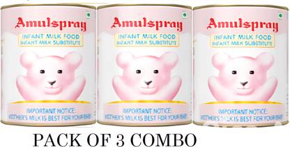 Amul Milk Spray Powder 500g Tin Pack Of 3 Milk Powder