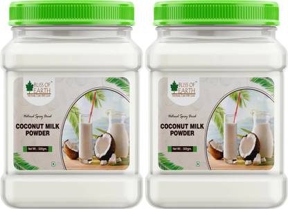 Bliss of Earth 2x500gm Coconut  Natural Spray Dried Condensed Milk Powder