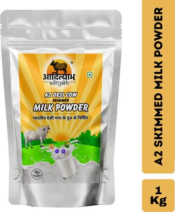 Adityabh A2 Desi Cow Skimmed  1kg No Added Sugar Great for Coffee & Tea Skimmed Milk Powder