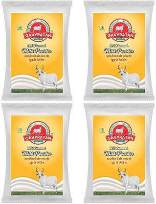 gavyratan Skimmed  (500gram Pack) No Added Preservatives Boosts Liver Health Skimmed Milk Powder