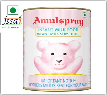 Amul Milk Spray Powder 500G TIN Pack Of 1 Milk Powder