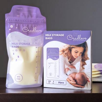 CRADLEVE Baby Breast Milk Storage Bags